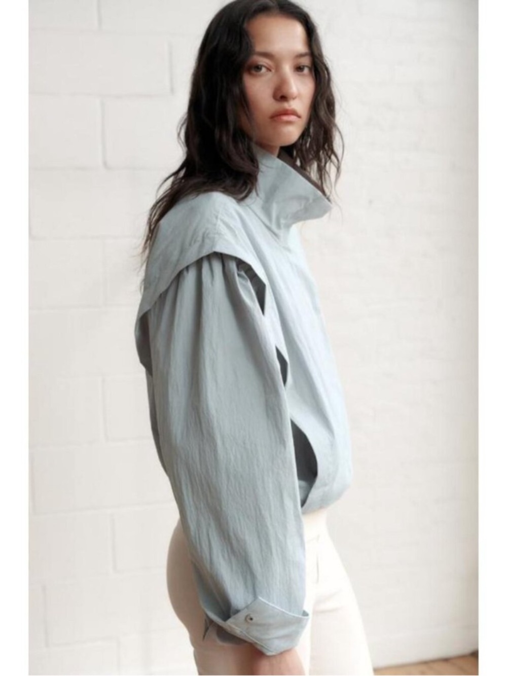 ZARA NWT High Collar Jacket